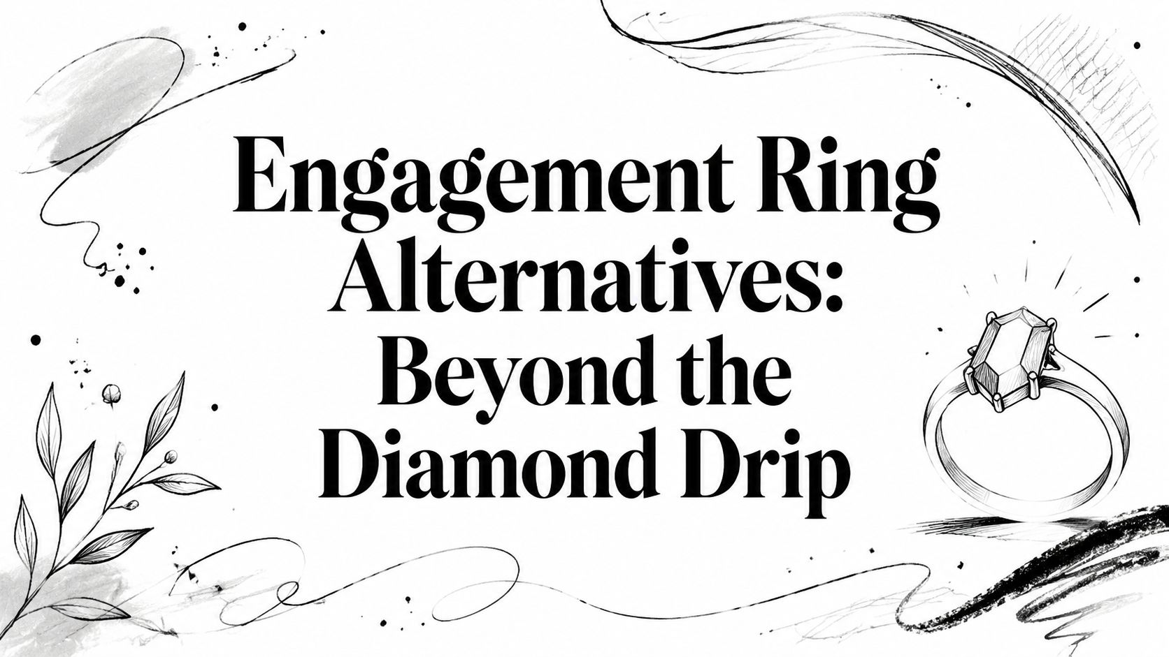 Engagement Ring Alternatives: Beyond the Diamond Drip