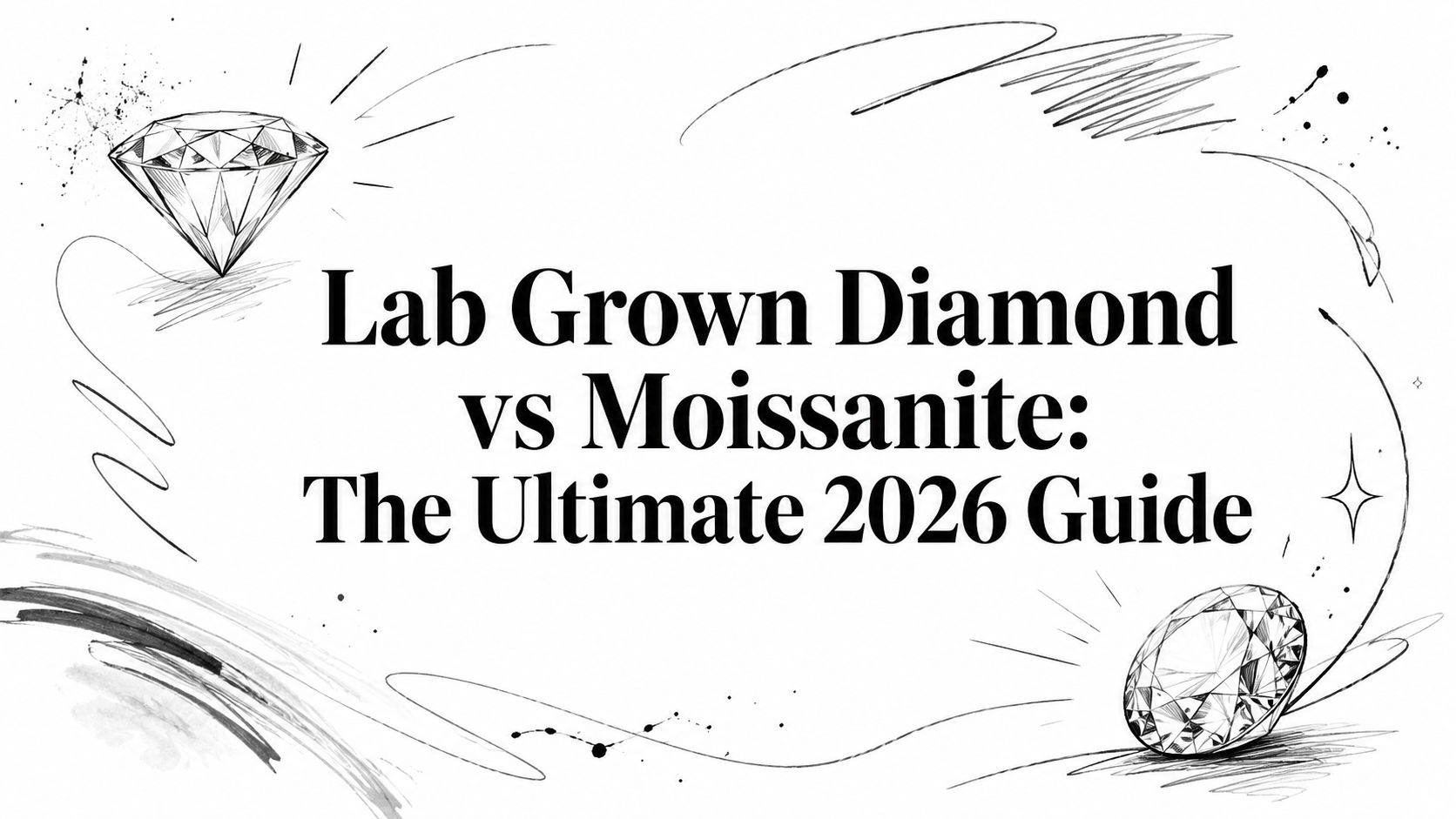 Lab Grown Diamond vs Moissanite: The Ultimate 2026 Guide