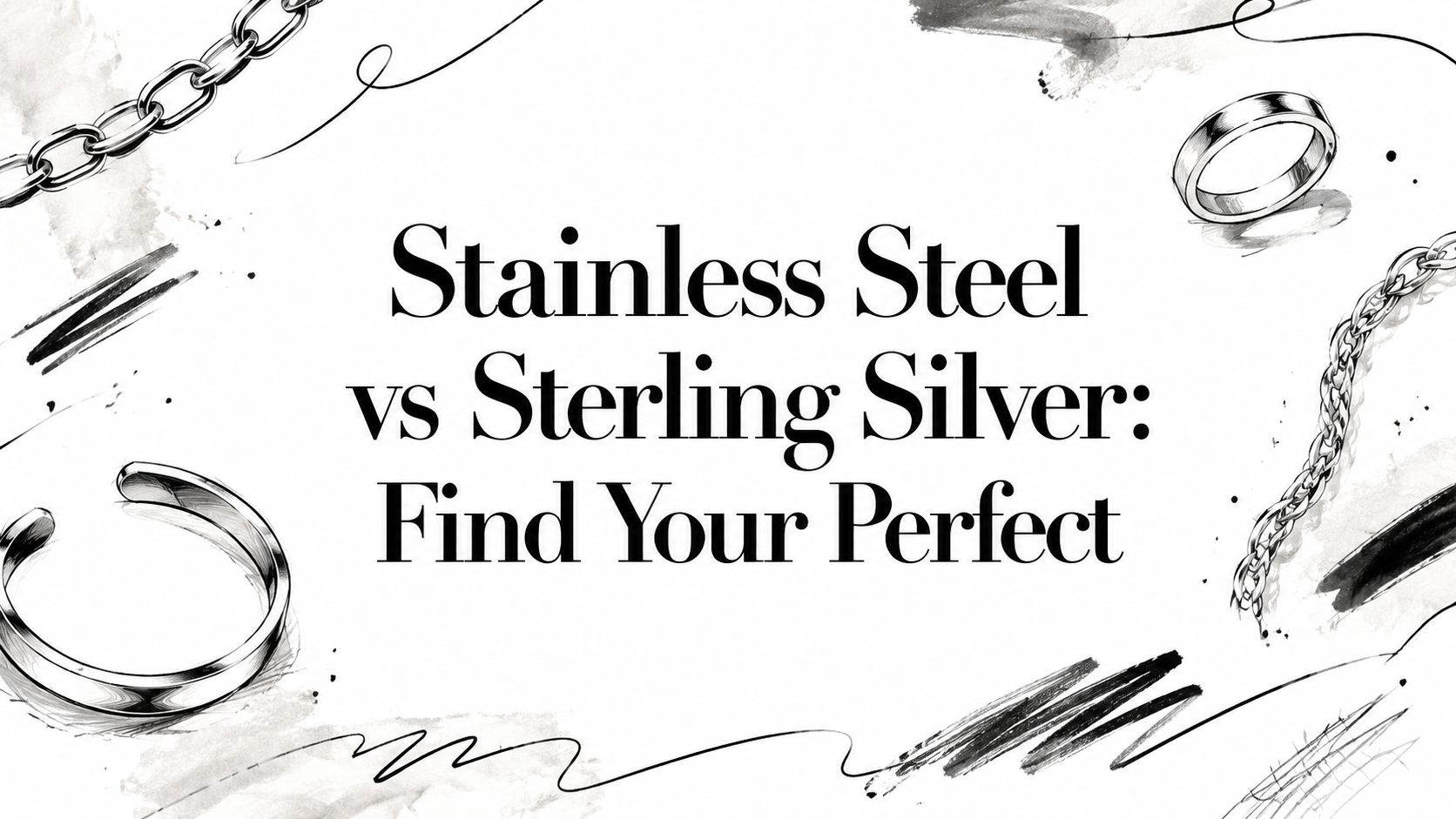 Stainless Steel vs Sterling Silver: Find Your Perfect