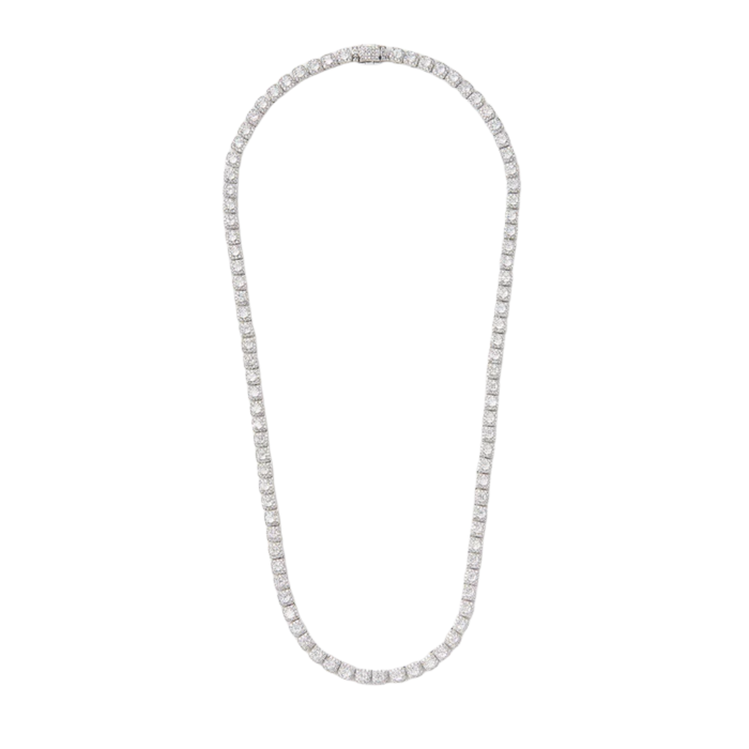 Clover Tennis Chain (Silver) - 4mm