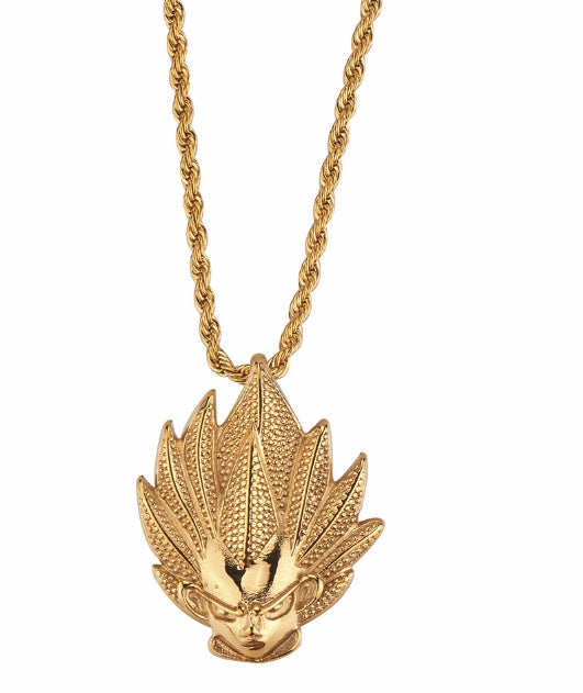 Cadena colgante Vegeta completamente helada