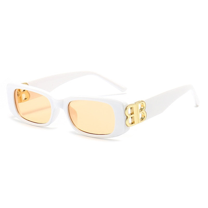 Lunettes de soleil rectangulaires Dynasty de VVS Jewelry