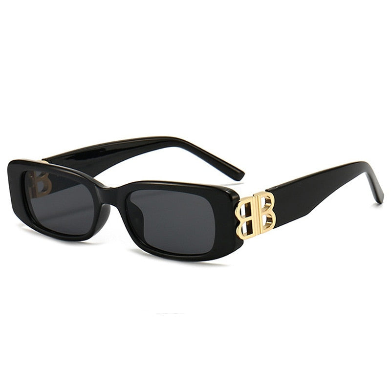 Lunettes de soleil rectangulaires Dynasty de VVS Jewelry