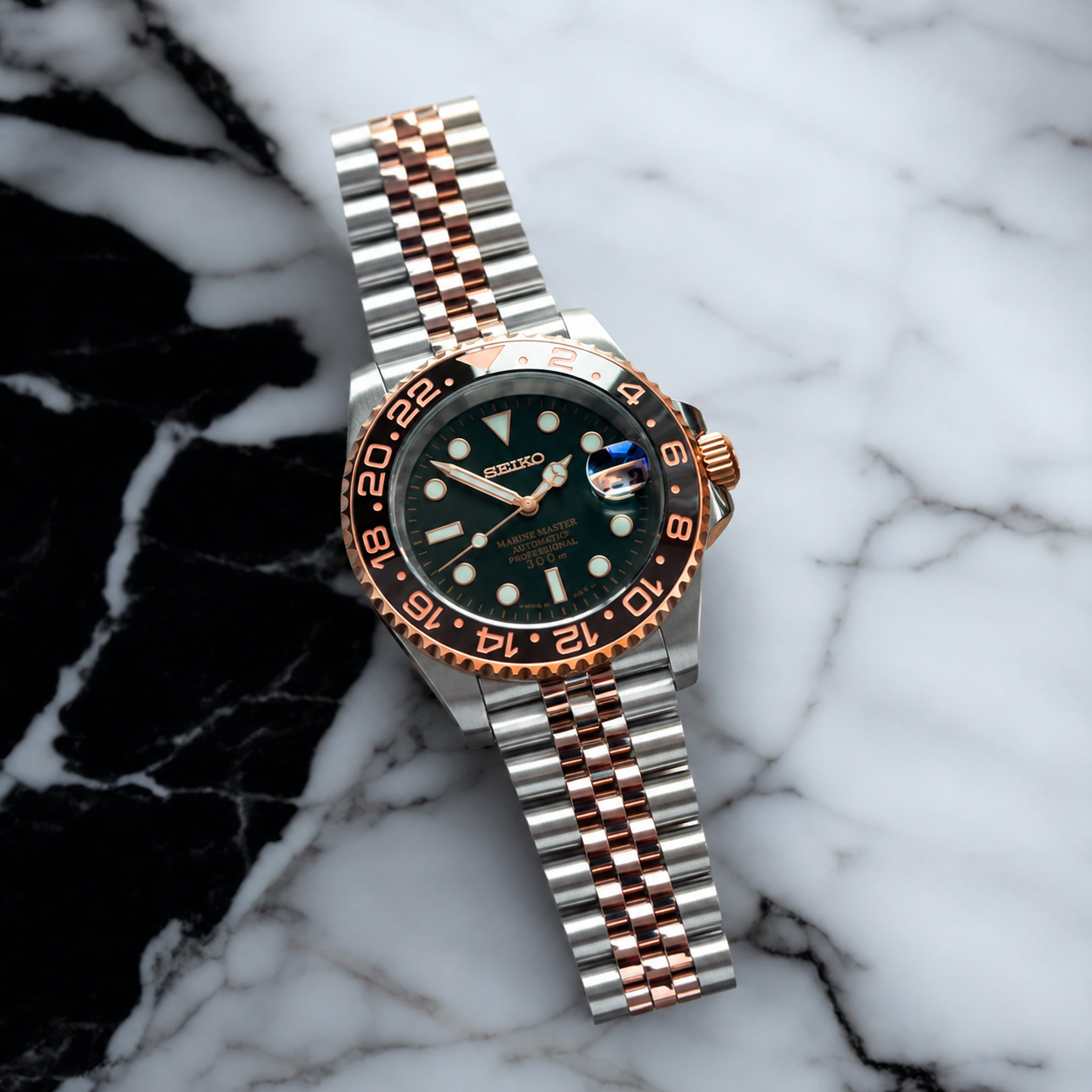 SEIKO MOD GMT | ROOTBEER