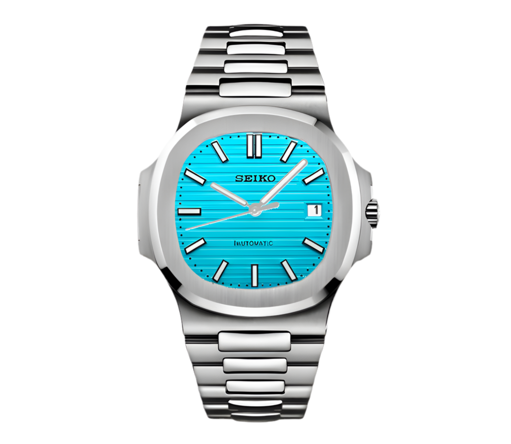 Seiko Mod Nautilus | Tiffany Blue