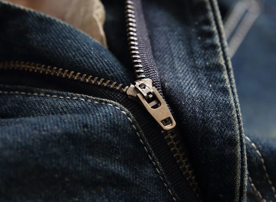 Jean en denim déchiré pour homme