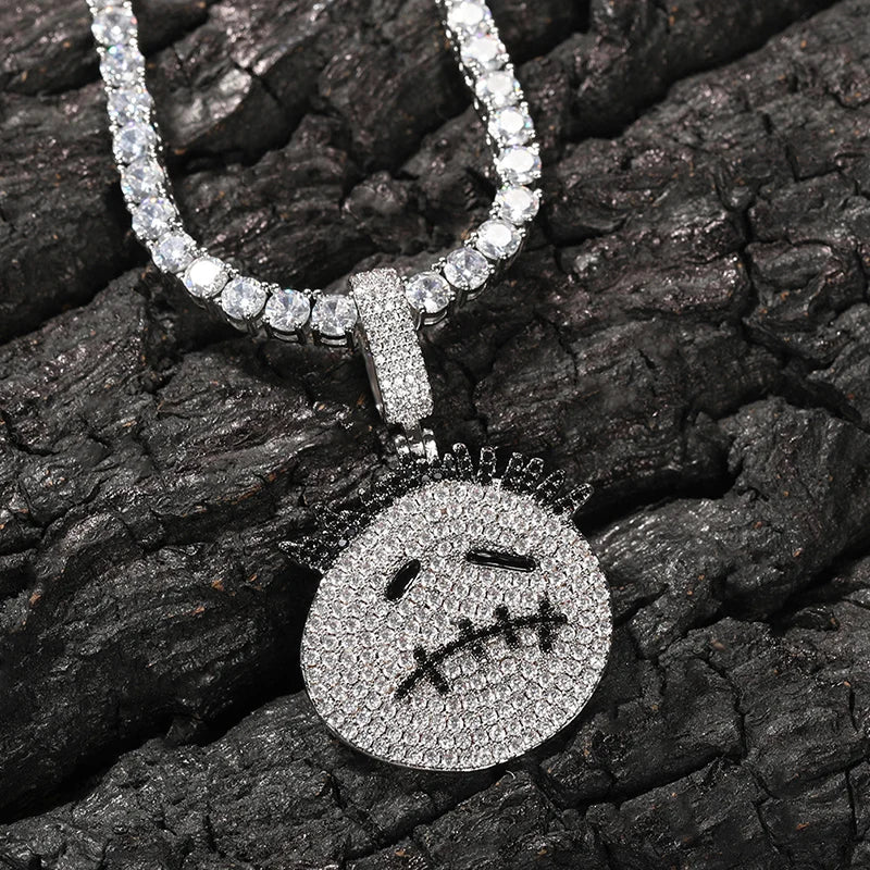 VVS Jewelry Travis Scott Dead Smiley Kette