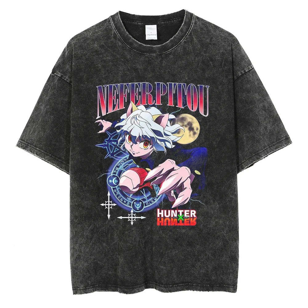 Hunter x Hunter - Klassisches Anime-Charakter-T-Shirt