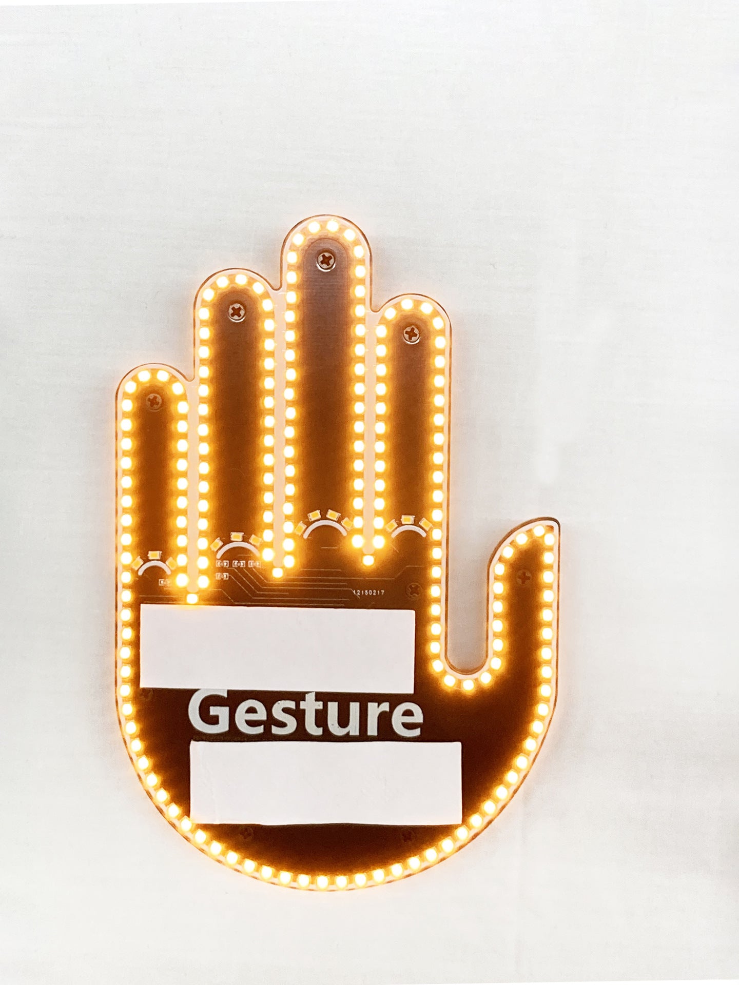 GloGesture LED Car Hand Sign