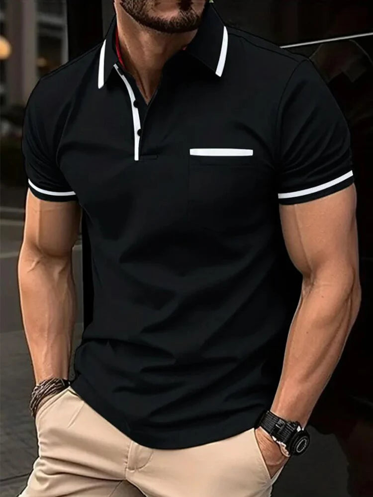 🔥 Men's Haute Classe Polo Tee – Premium Comfort & Style for Every Occasion