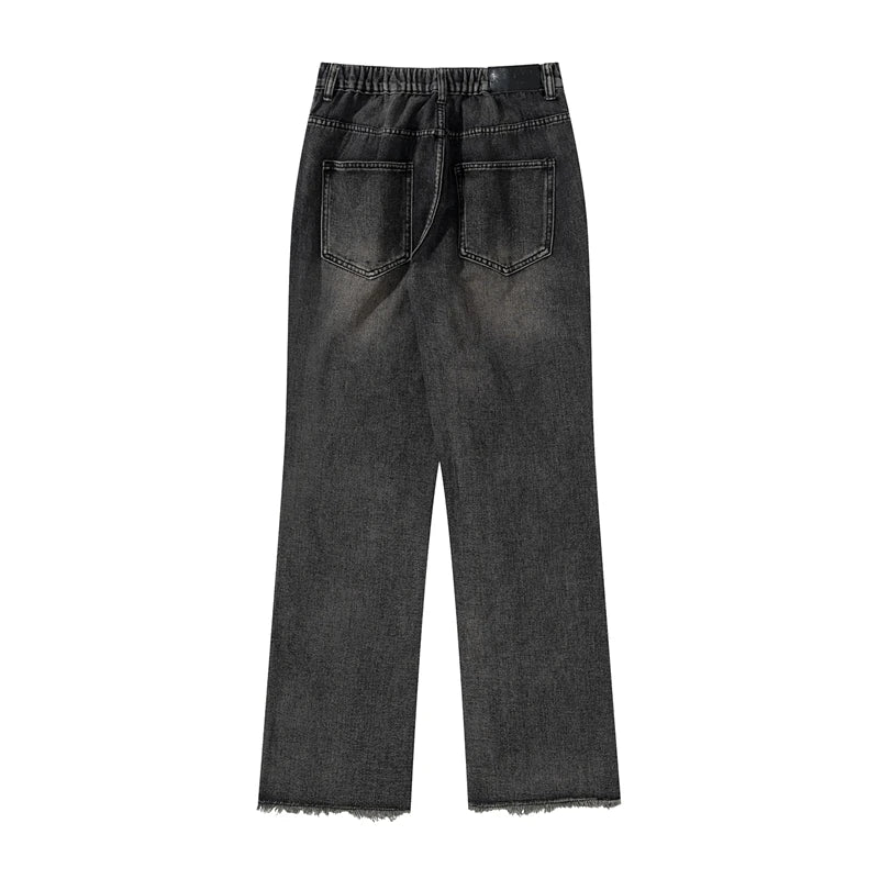 Lässige VVS-Retro-Jeans mit geradem Bein