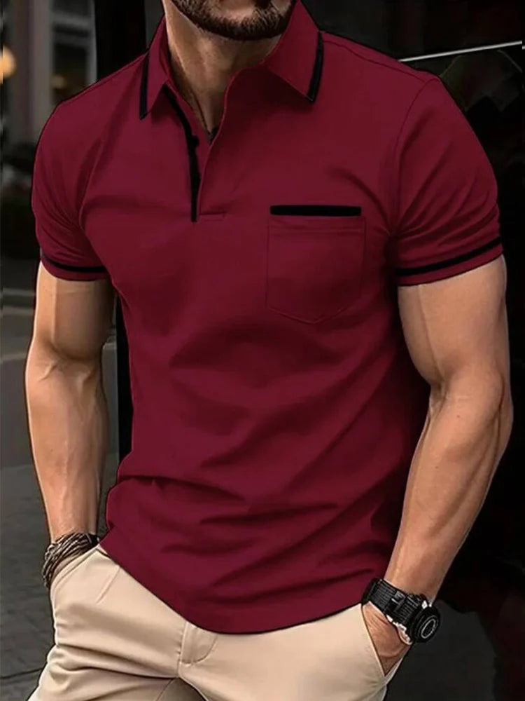 🔥 Men's Haute Classe Polo Tee – Premium Comfort & Style for Every Occasion