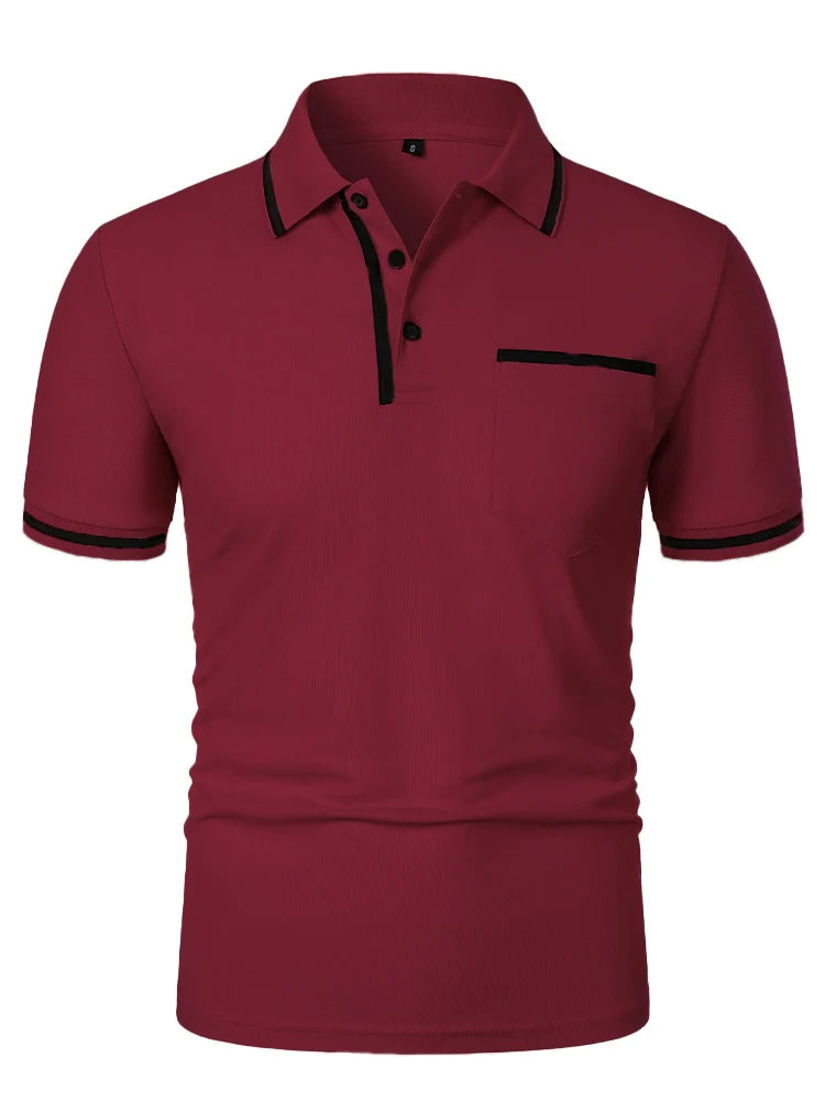 🔥 Men's Haute Classe Polo Tee – Premium Comfort & Style for Every Occasion