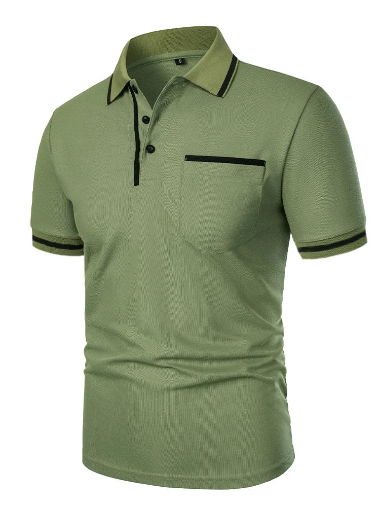 🔥 Men's Haute Classe Polo Tee – Premium Comfort & Style for Every Occasion