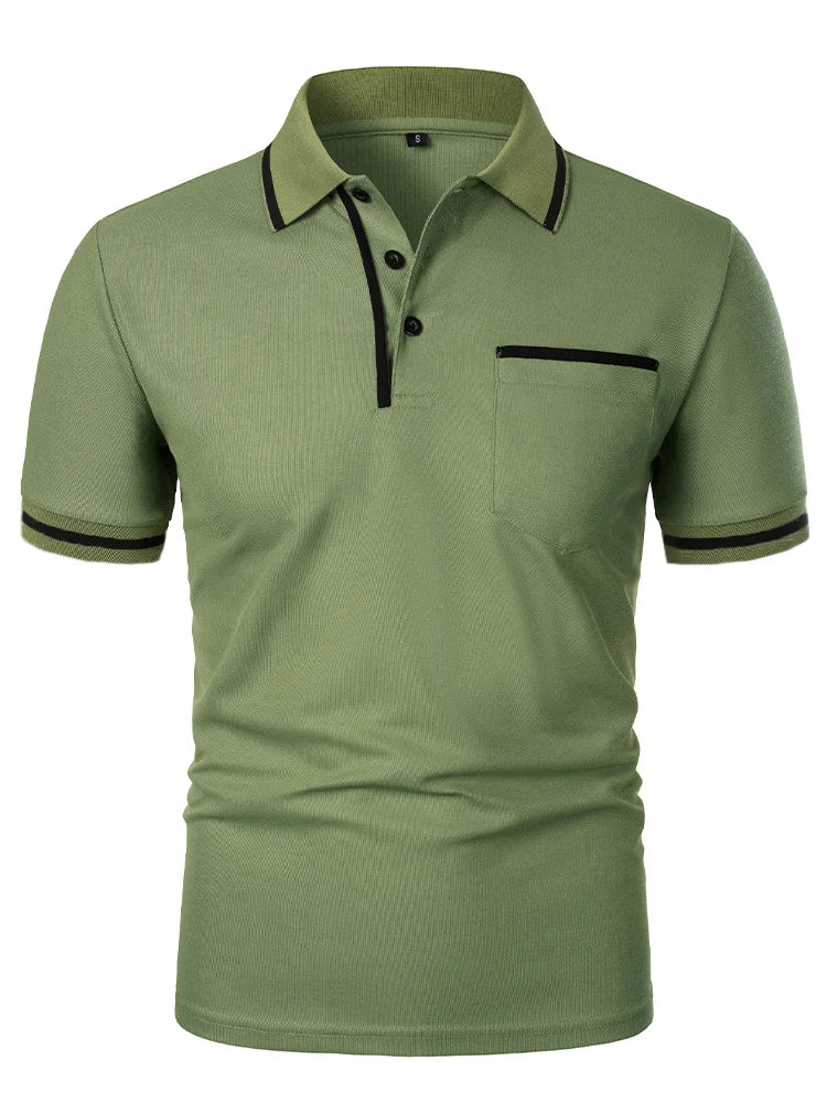 🔥 Men's Haute Classe Polo Tee – Premium Comfort & Style for Every Occasion