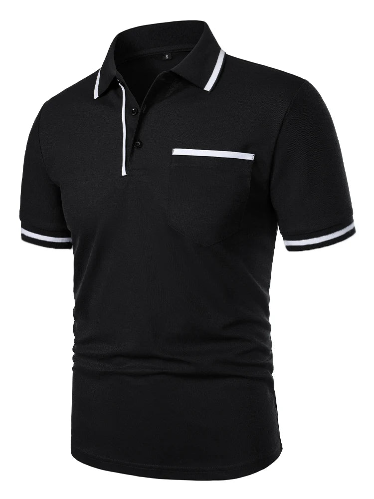 🔥 Men's Haute Classe Polo Tee – Premium Comfort & Style for Every Occasion