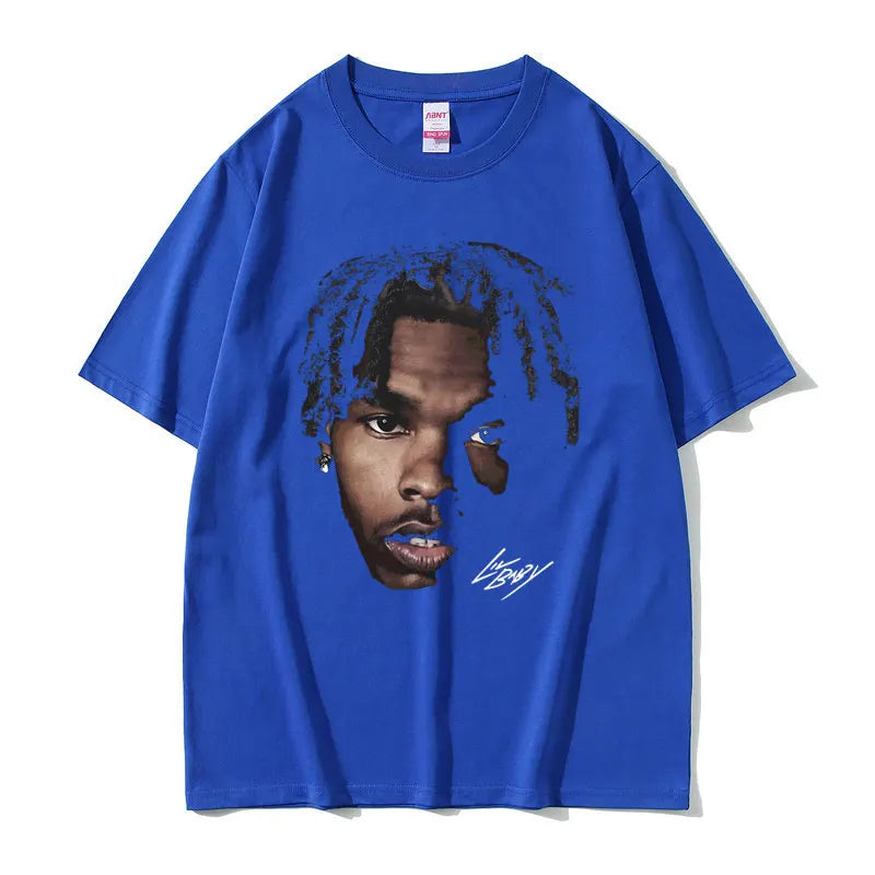 T-shirt ample à imprimé graphique Lil Baby