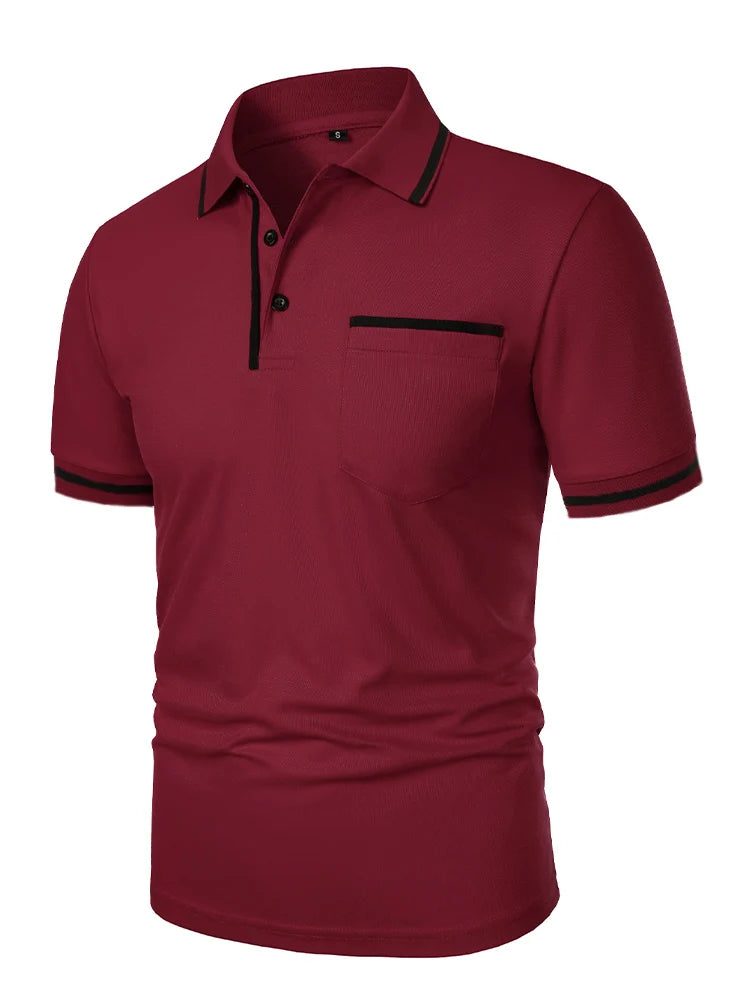 🔥 Men's Haute Classe Polo Tee – Premium Comfort & Style for Every Occasion