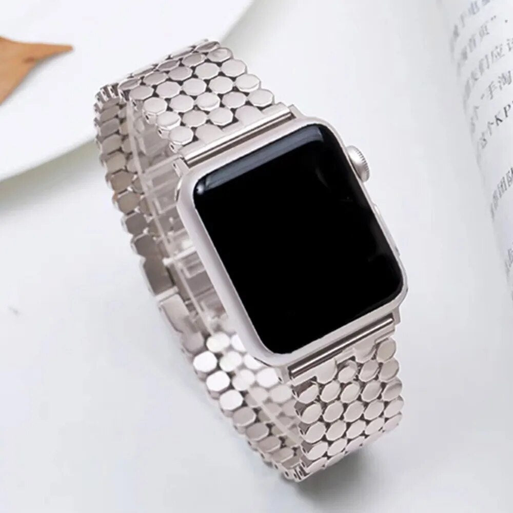 Apple Watch-Armband mit Wabenmuster