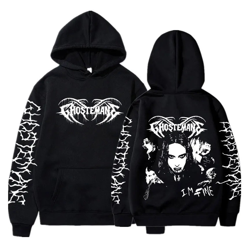 Ghostemane Double-Sided Graphic Hoodie