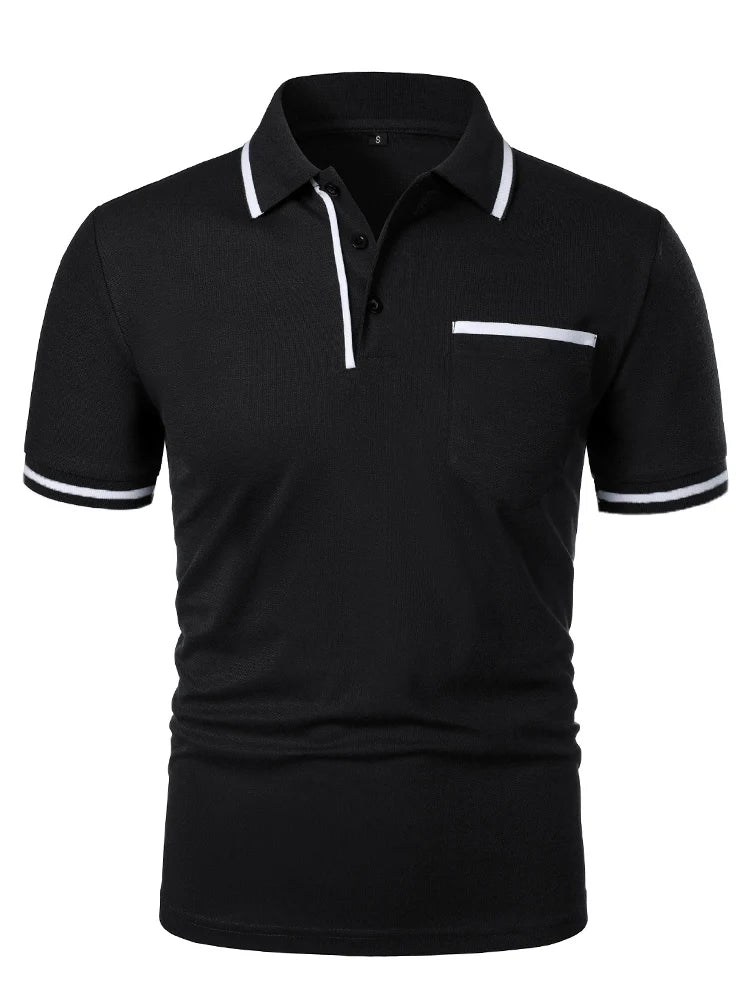 🔥 Men's Haute Classe Polo Tee – Premium Comfort & Style for Every Occasion