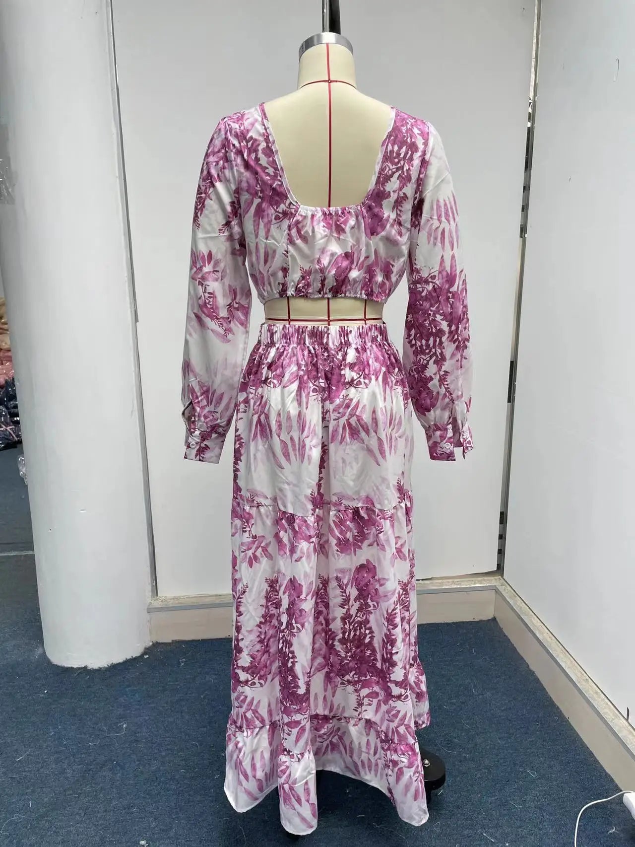 Parisian Long Beach Dress