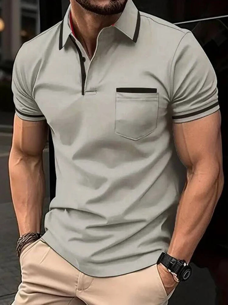 🔥 Men's Haute Classe Polo Tee – Premium Comfort & Style for Every Occasion
