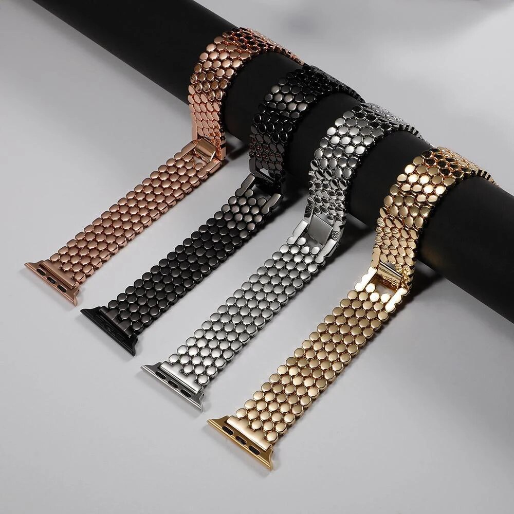 Apple Watch-Armband mit Wabenmuster