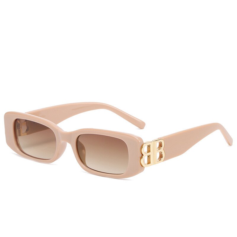 Lunettes de soleil rectangulaires Dynasty de VVS Jewelry