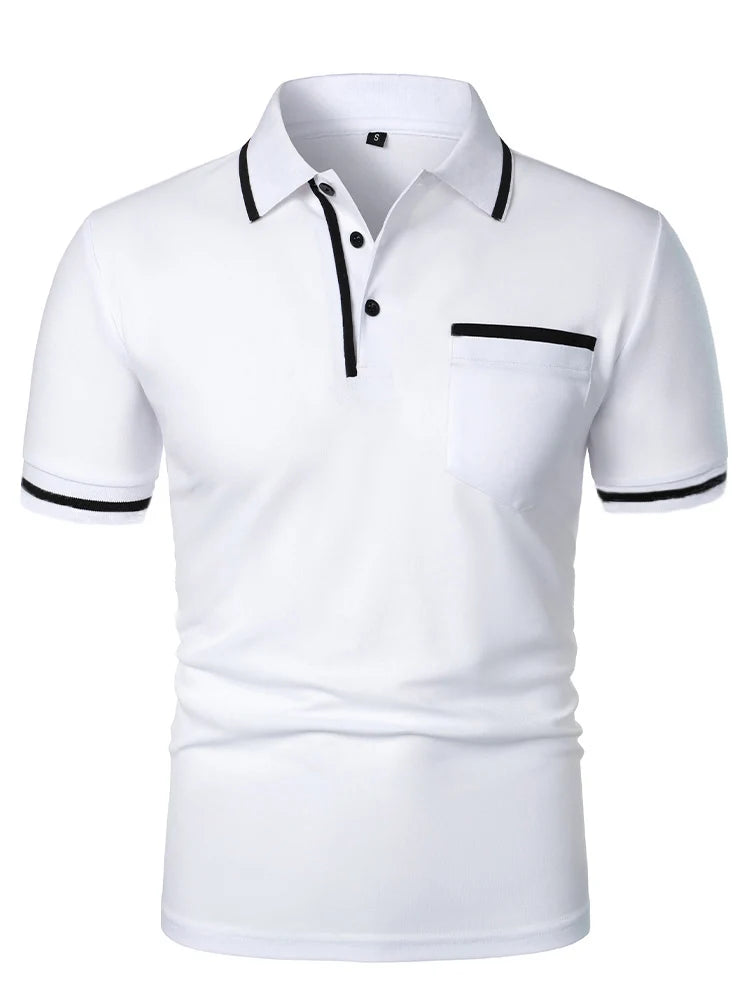 🔥 Men's Haute Classe Polo Tee – Premium Comfort & Style for Every Occasion