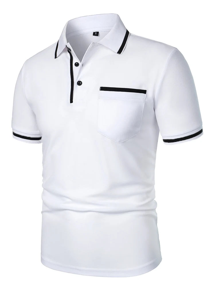 🔥 Men's Haute Classe Polo Tee – Premium Comfort & Style for Every Occasion