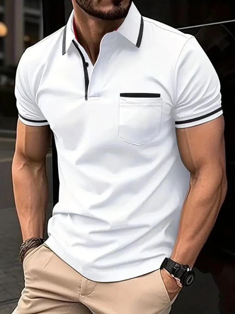 🔥 Men's Haute Classe Polo Tee – Premium Comfort & Style for Every Occasion