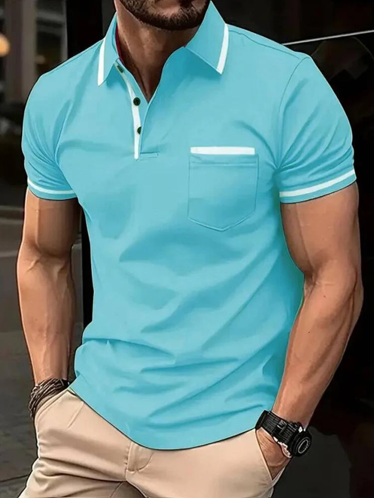 🔥 Men's Haute Classe Polo Tee – Premium Comfort & Style for Every Occasion