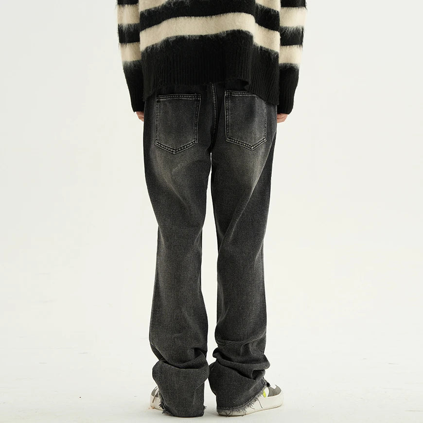 Lässige VVS-Retro-Jeans mit geradem Bein