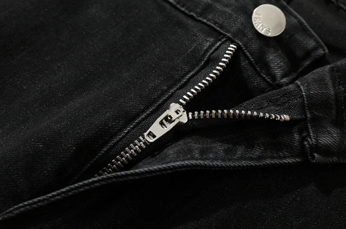 VVS Straight Ripped Casual Oversized Denim Jeans