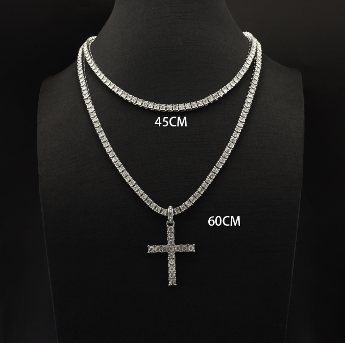 Iced Out Cross Tenniskette