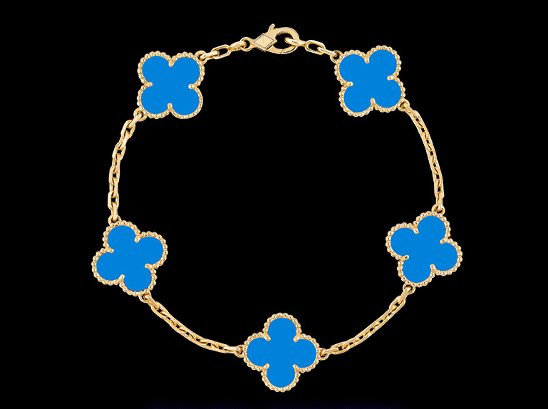 Clover Motif Alhambra Bracelet - 18k Gold