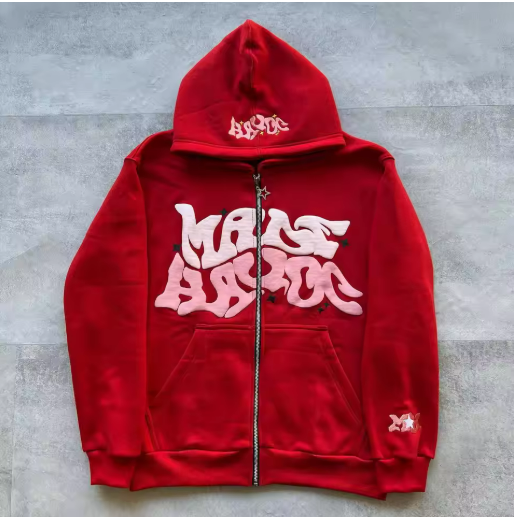 StarLuxe Y2K Zip Hoodie