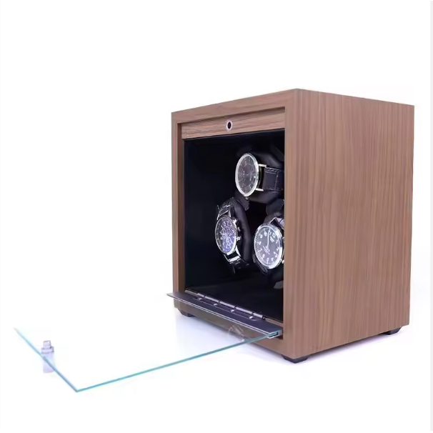 6 slots /3 Slots Automatic Watch Winder – Premium Wood Storage Box, Quiet USB Motor