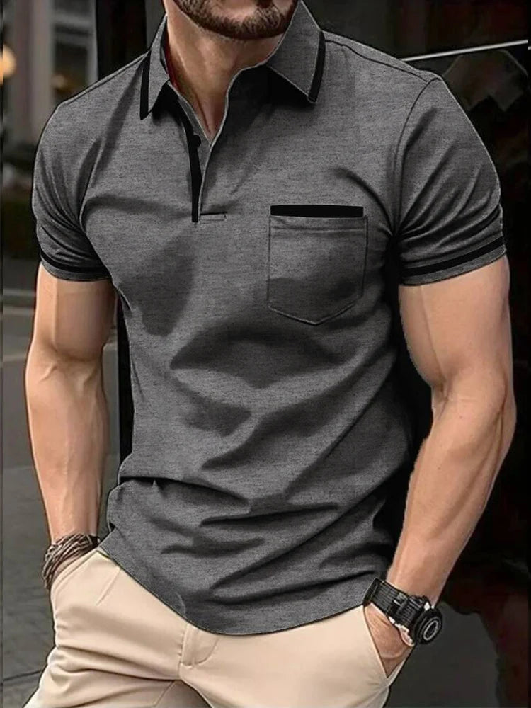 🔥 Men's Haute Classe Polo Tee – Premium Comfort & Style for Every Occasion