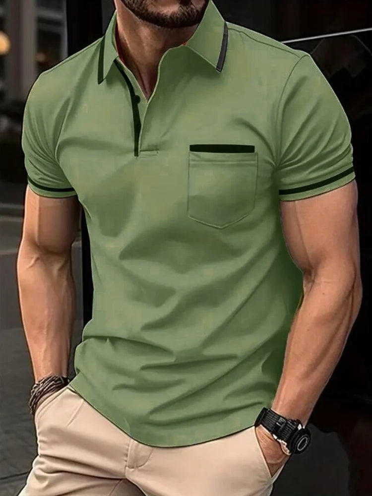🔥 Men's Haute Classe Polo Tee – Premium Comfort & Style for Every Occasion