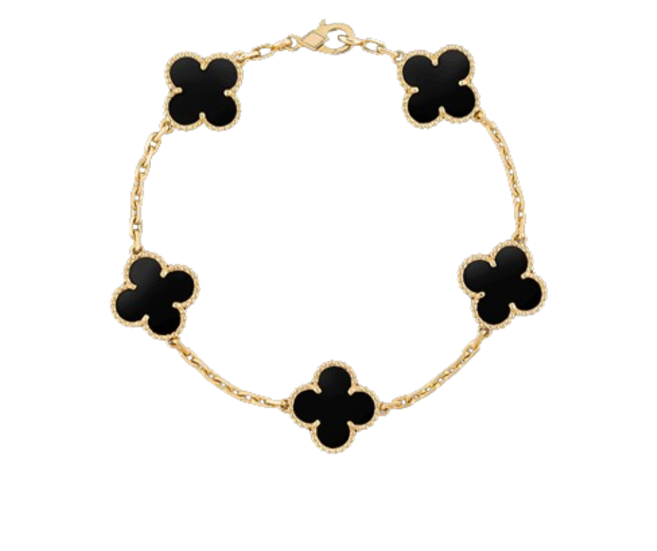 Clover Motif Alhambra Bracelet - 18k Gold