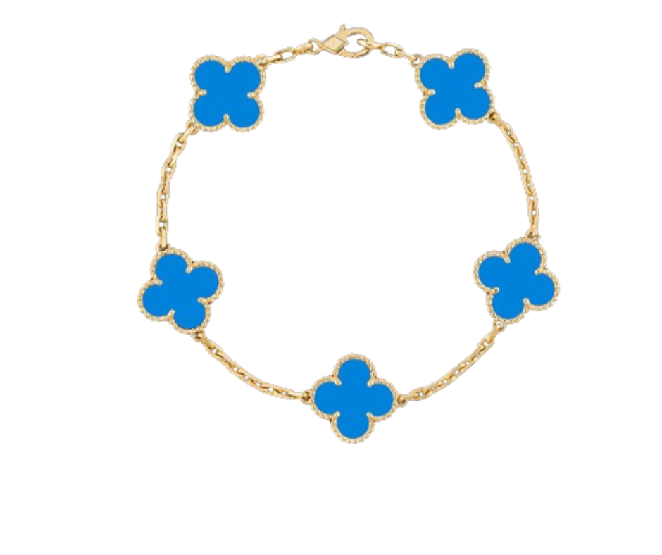 Clover Motif Alhambra Bracelet - 18k Gold