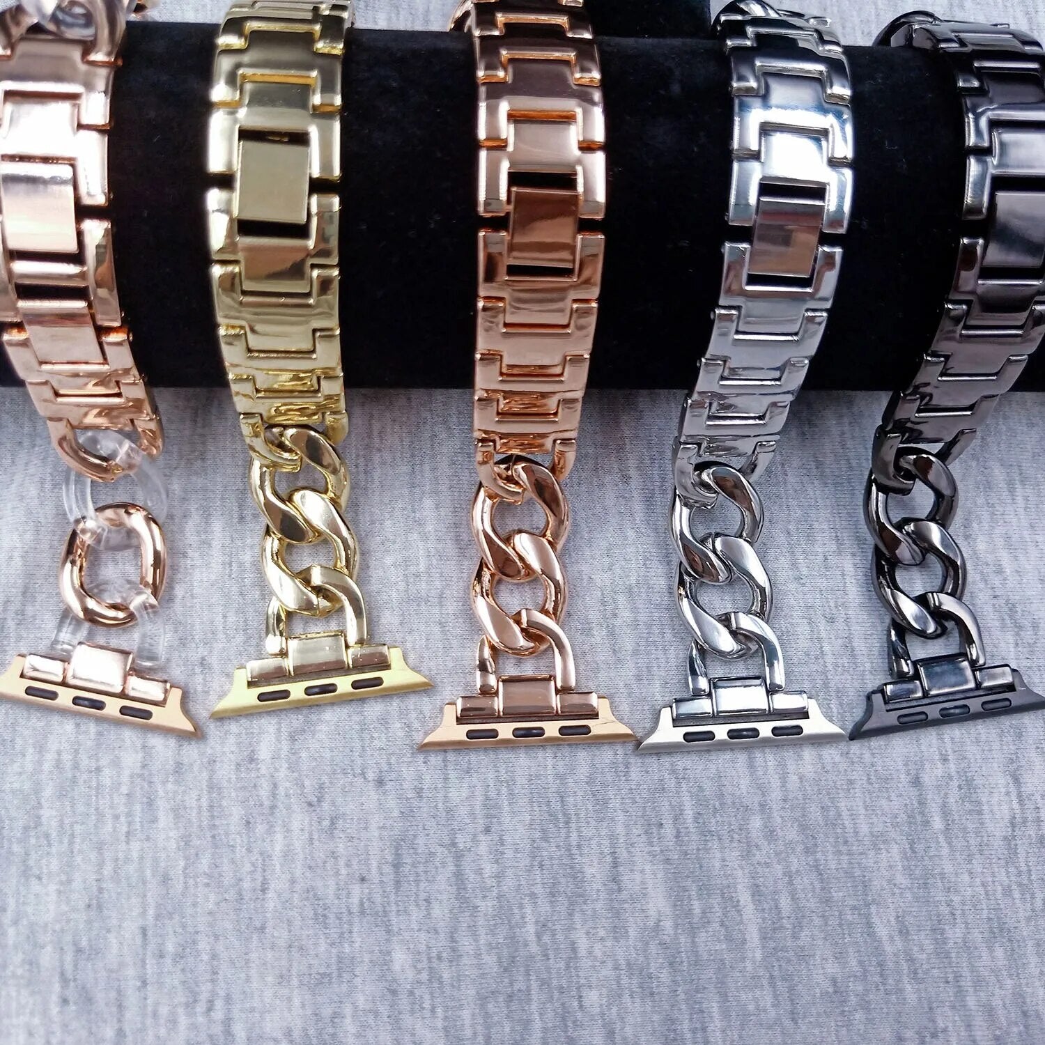 Kubanisches Kettenarmband für Apple Watch