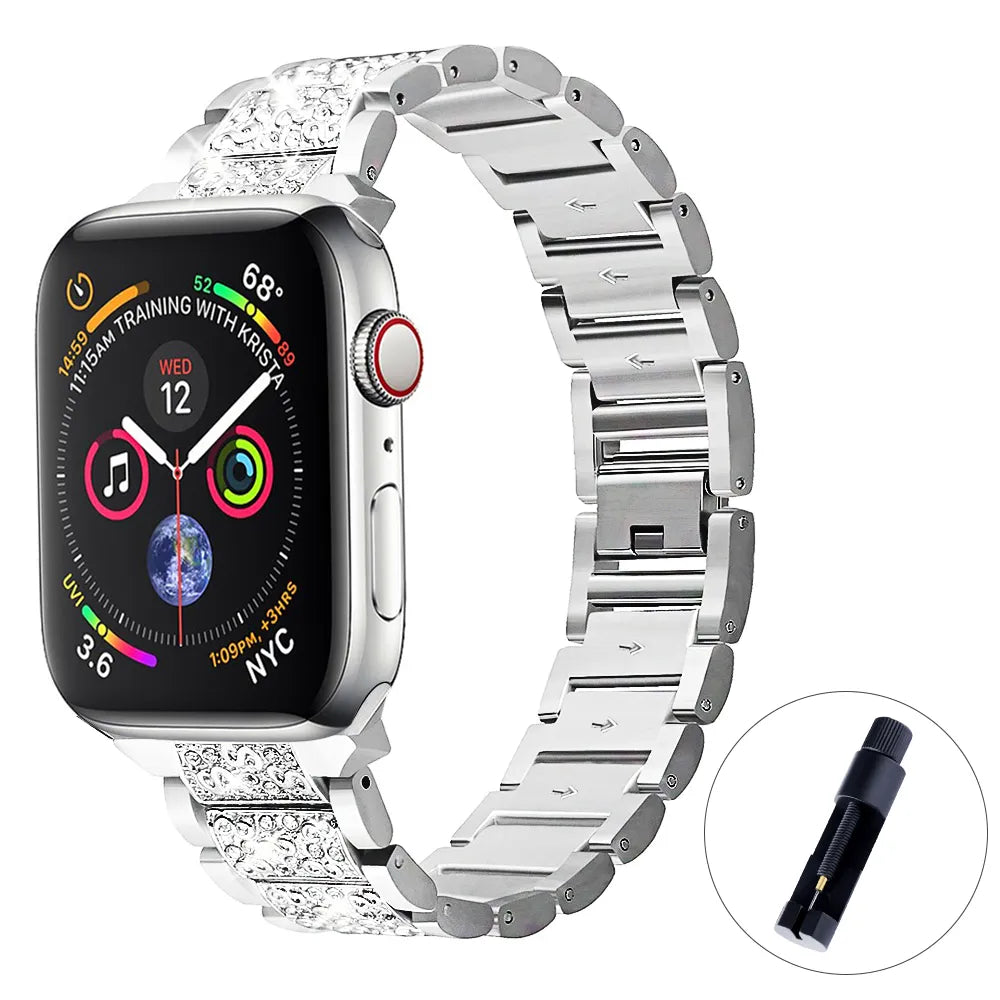 Bling-Diamant-Armband für die Apple Watch