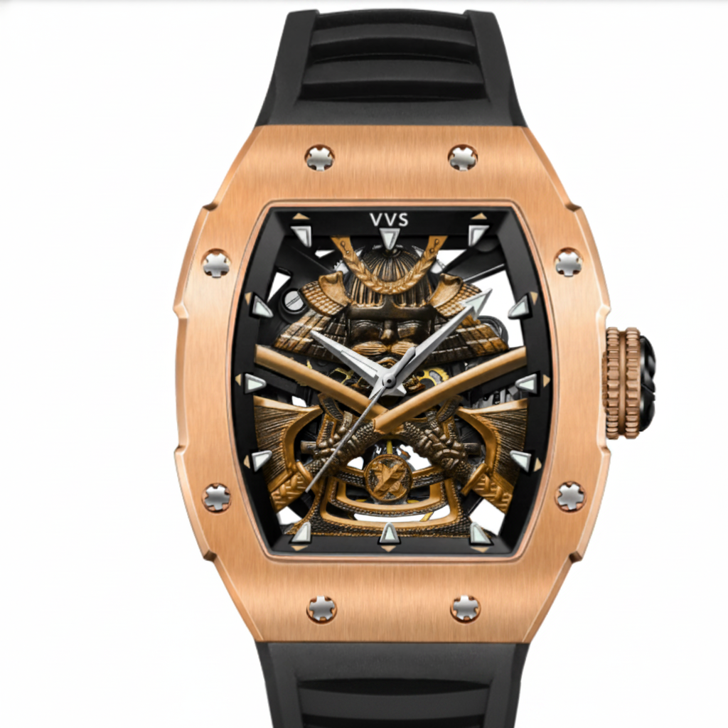 VVS Watches™ Tonneau | Phantom Skeleton