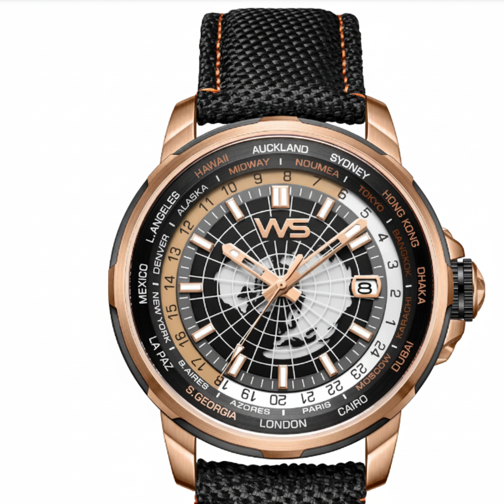 VVS Watches™ Voyager | Earth GMT