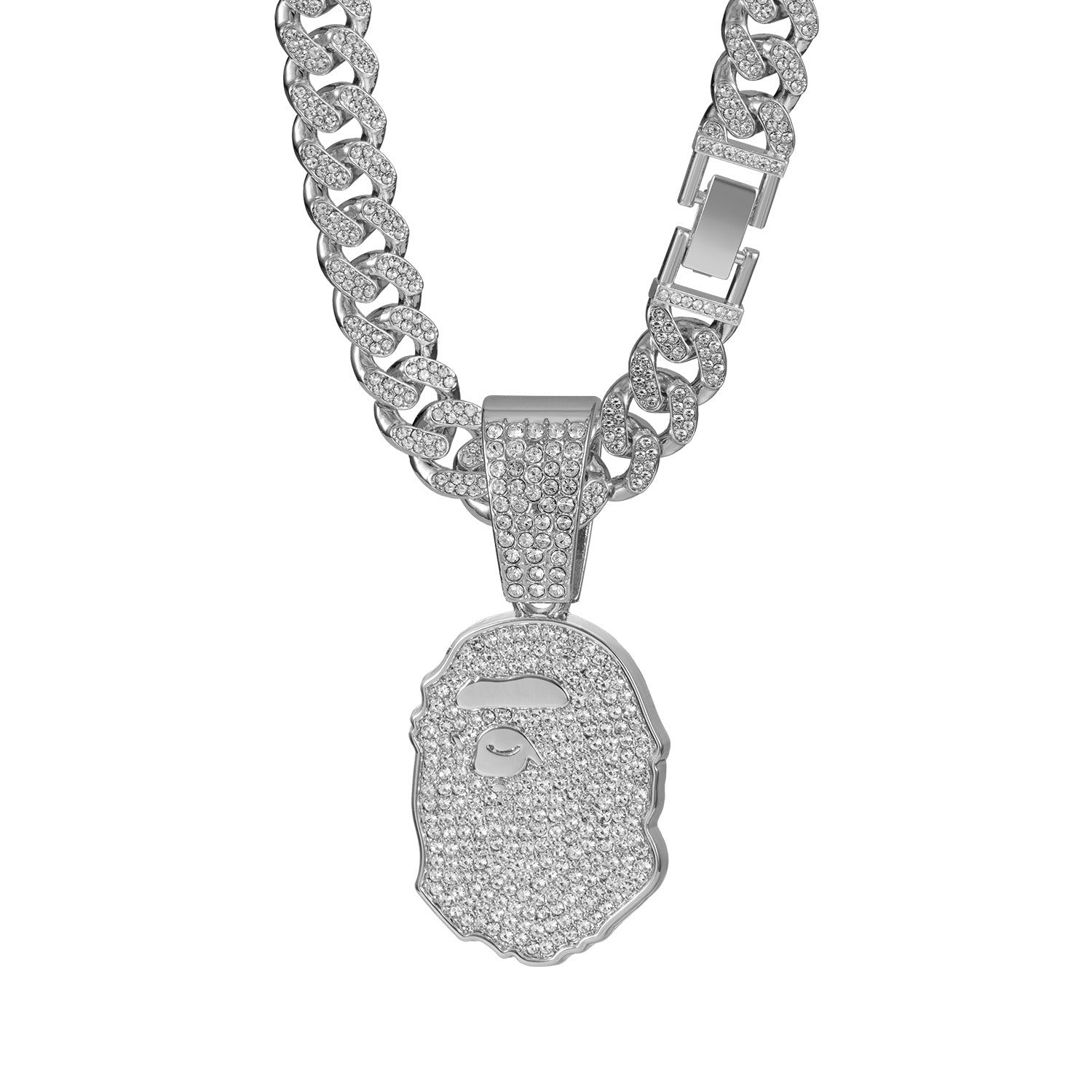 Collier pendentif inspiré du rappeur BG BAPE