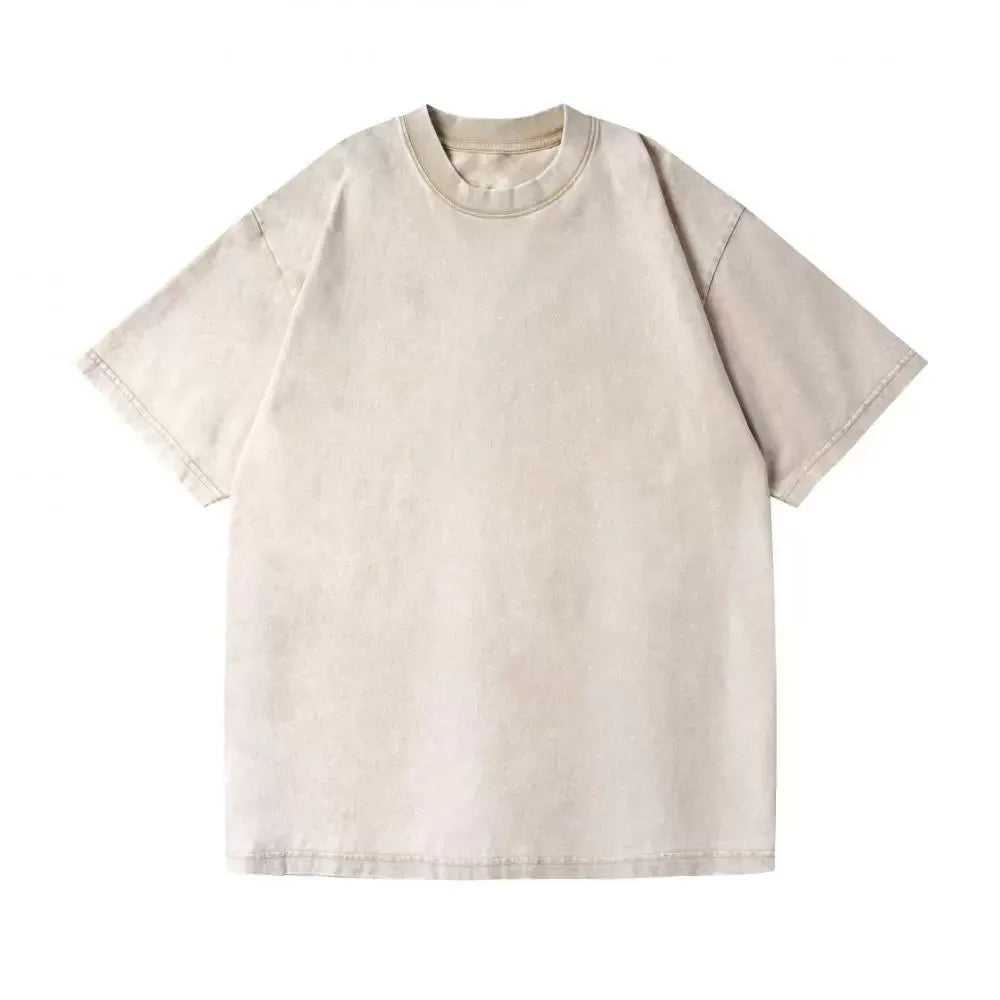 Heavyweight Vintage Washed Premium Cotton Tee