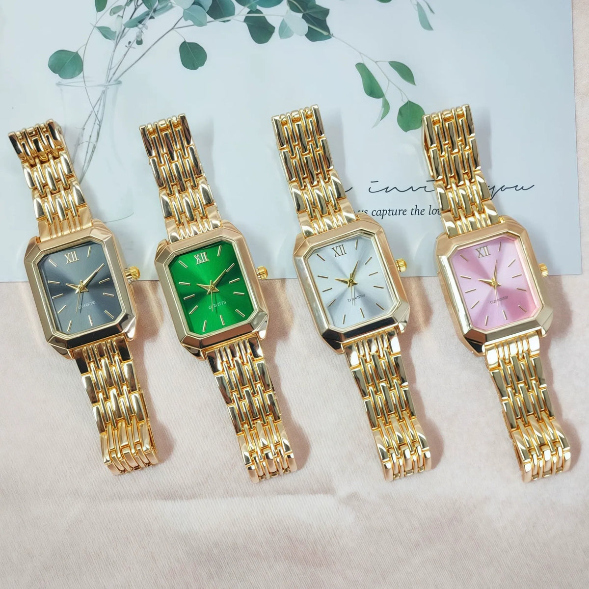 VVS Women's 5-Piece Watch & Bracelet Set